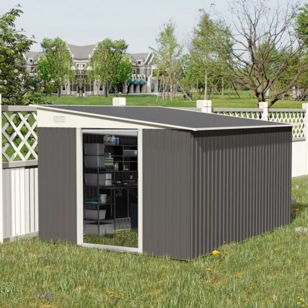 Sayaran Global | The Modern Apex Steel Storage Shed